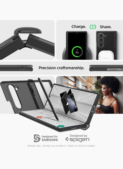 Spigen Samsung Galaxy Z Fold 6 Case Ultra Hybrid FROST